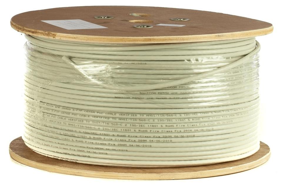 DANICOM CAT6A 100% Kupfer S/FTP 500m Starrleiter - LSZH (CCA)