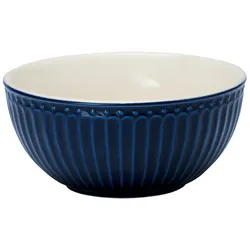 GreenGate Müsli Schale Alice, dark blue