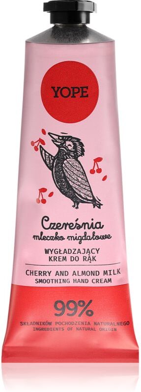 Yope Cherry & Almond Milk crème naturelle mains 50 ml