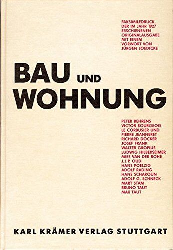 Deutscher Werkbund - Bau und Wohnung - Preis vom 05.10.2026 03:47:11 h