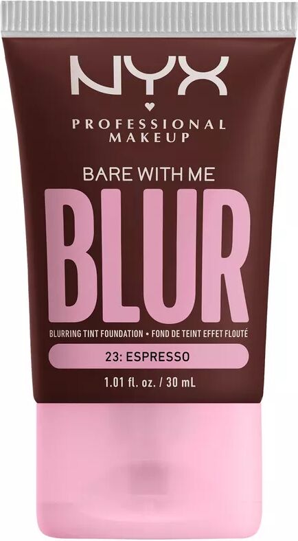 NYX-PROFESSIONAL-MAKEUP - Bare With Me Blur Tint Foundation, Bare With Me Lt Ivory, 30 ml,  Espresso