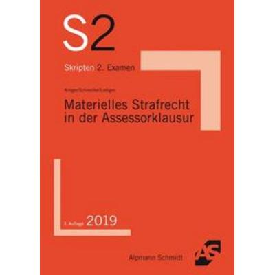 Materielles Strafrecht in der Assessorklausur, Taschenbuch von Rolf Krüger,Wilhelm-Friedrich Schneider,Manuel Ladiges, Alpmann und Schmidt