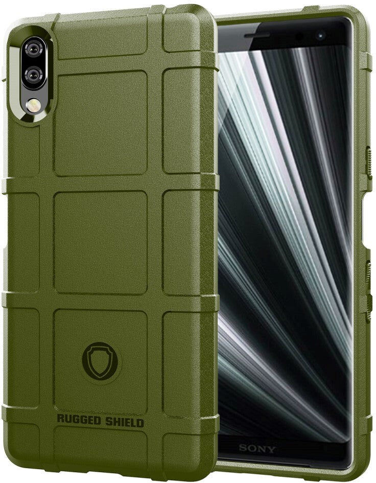 INCOVER Sony Xperia L3 Rugged Shield Series Håndværker Cover Grøn