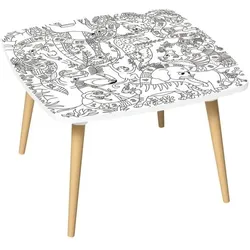 Paperflow Maltisch Kids »Dschungel«, 60x46x60 cm