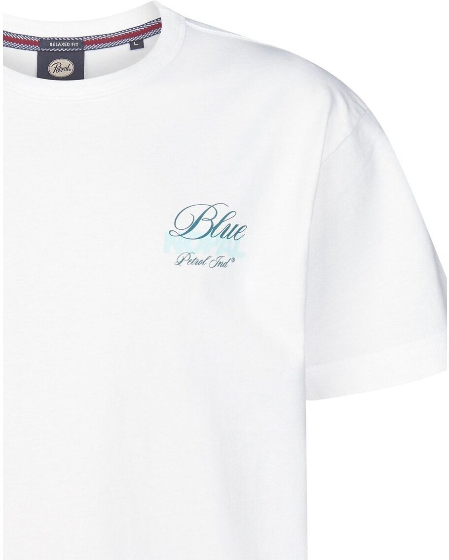 PETROL INDUSTRIES T-shirt manches courtes, imprimé poitrine