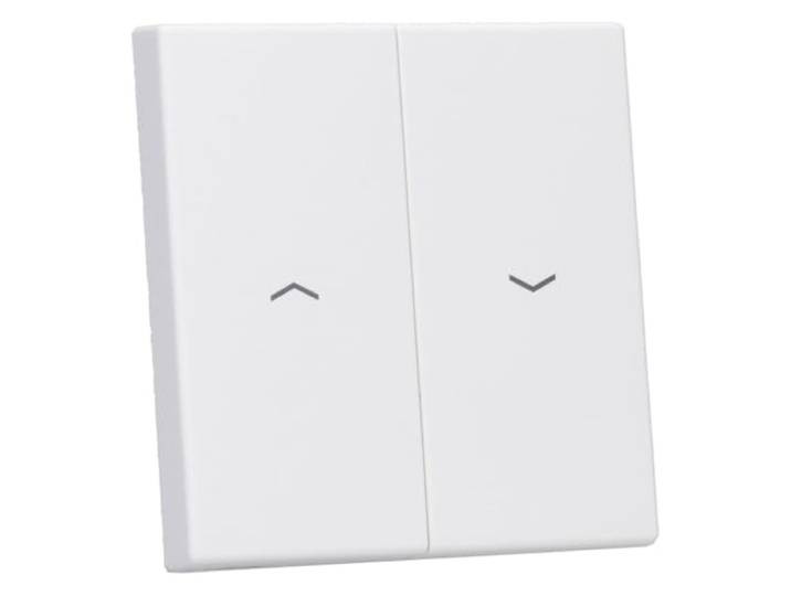 LS dubbele knop jaloezie wit mat (Referentie: Jung LS995PWWM)