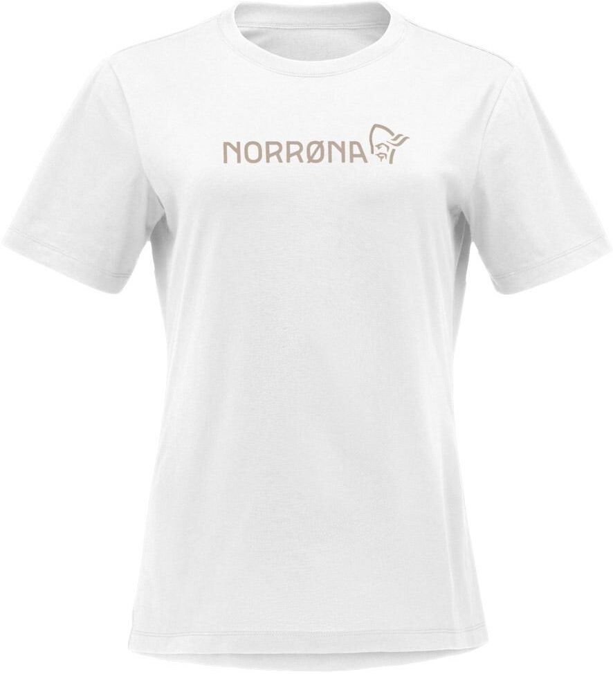 Norrona  - /29 Cotton Viking W Pure White - L - Tee-shirt de rando