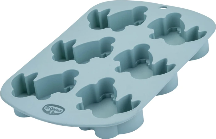 Dr. Oetker Form für 6 Mini-Häschen Silikon, 6 Stk