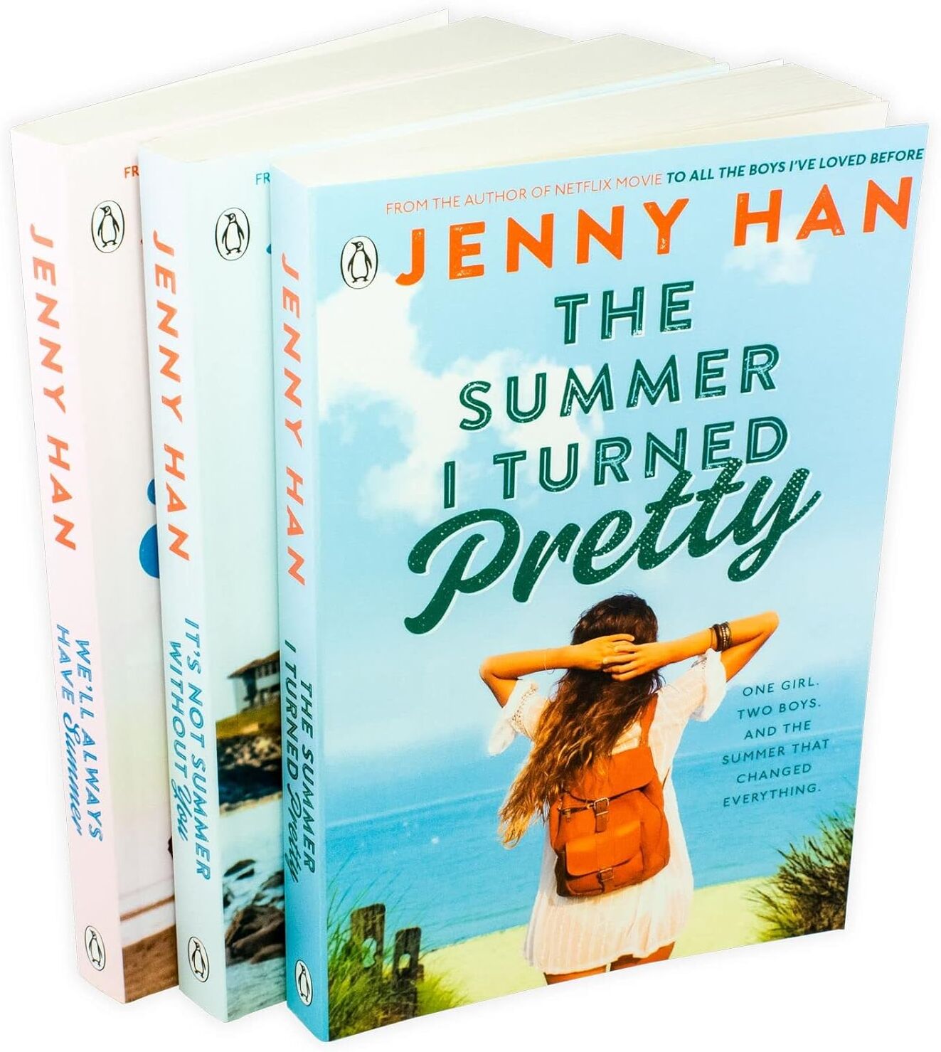 Penguin The Summer I Turned Pretty Trilogy by Jenny Han - 3 Books Paperback Collection Set - YA Romance Ages 12-16 - Prime Video Tie-In