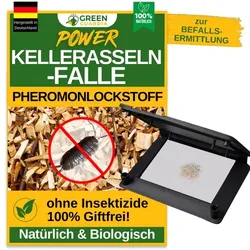 Green Guardia Kellerasseln Falle mit Pheromon-Lockstoff: 3