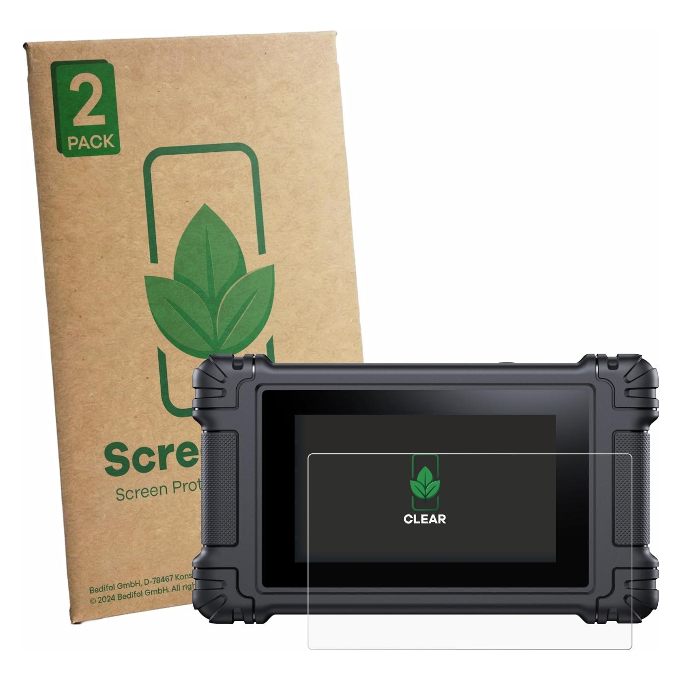 ScreenLeaf Schutzfolie für iCarsoft VAWS V 4.0 Displayschutz Display Schutz Folie Klar Transparent (6164837)