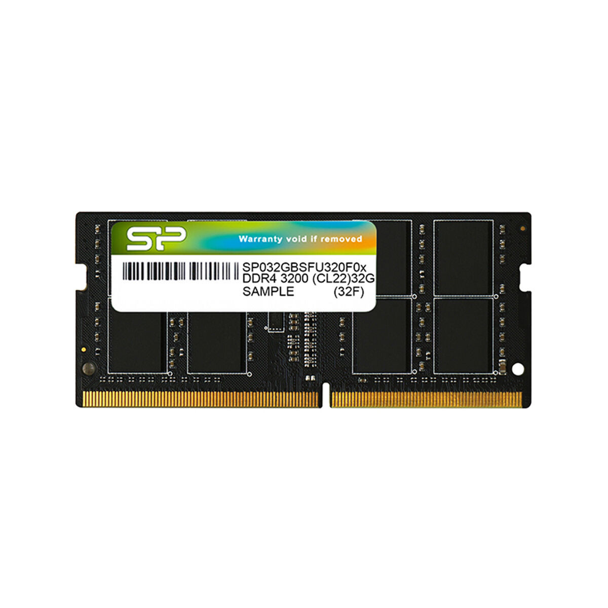 Silicon Power DDR4 SODIMM RAM-geheugen 32 GB 3200 MHz CL22 zwart (SP032GBSFU320X02)