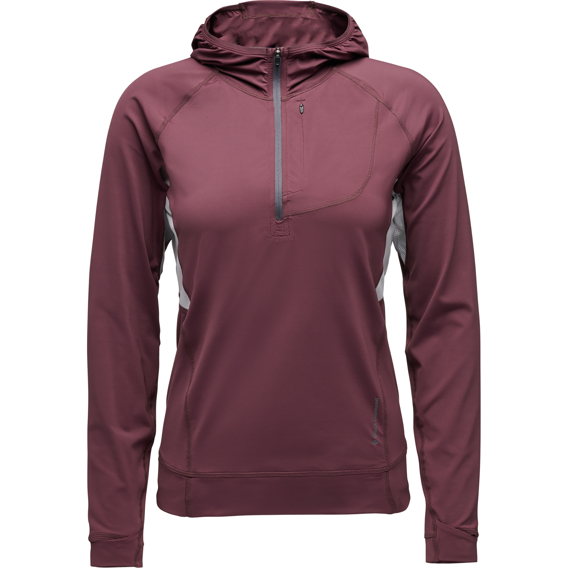 Black Diamond Alpenglow Pro Damen Hoodies lila Größe XL Alpinklettern | Klettersteig | Sportklettern Wasserabweisend Wasserabweisend