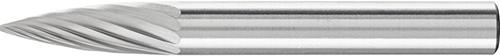 PFERD Hartmetall-Frässtift mit 6-mm-Schaft, Geschossform SPG (Spitzbogen), Zahnung 3