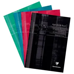 Clairefontaine 5x AGENDA DE BORD- Sortiert 9069C