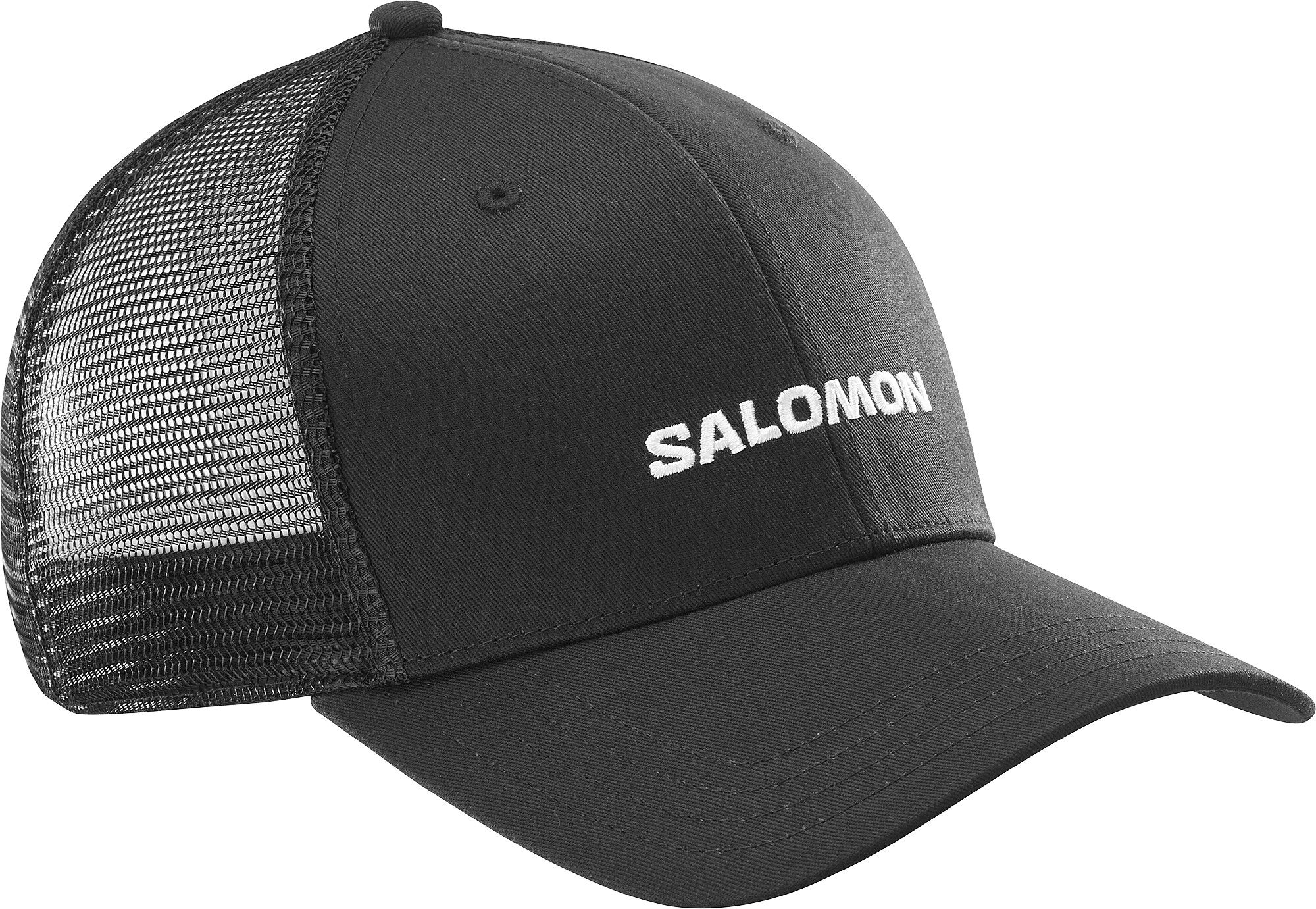 Salomon Logo Trucker Cap Deep Black S/M