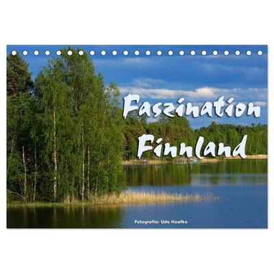 Faszination Finnland (Tischkalender 2026 DIN A5 quer), CALVENDO Monatskalender
