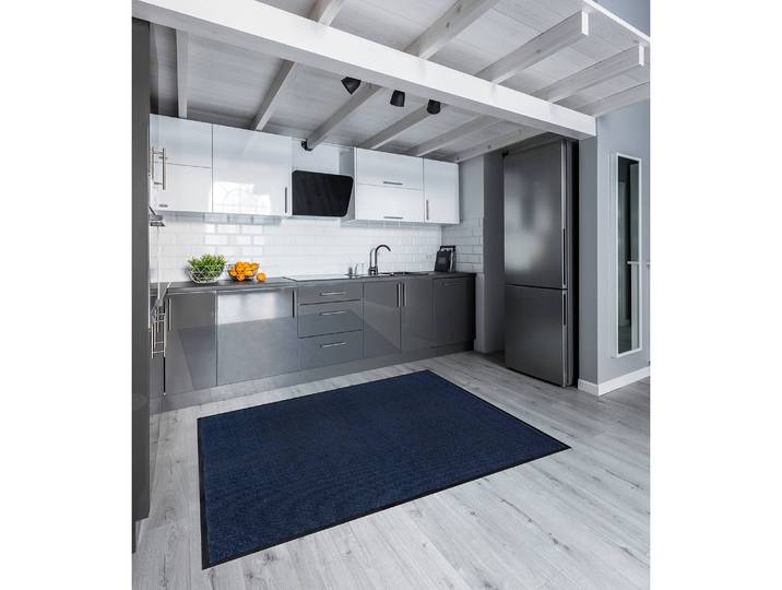 Fußmatte Easy 20 x 80cm Blau/Blau