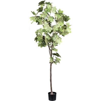 Kunstbaum CREATIV GREEN "Ahornbaum", grün, H:175cm, Kunstpflanzen, mit detailgetreuen Blättern