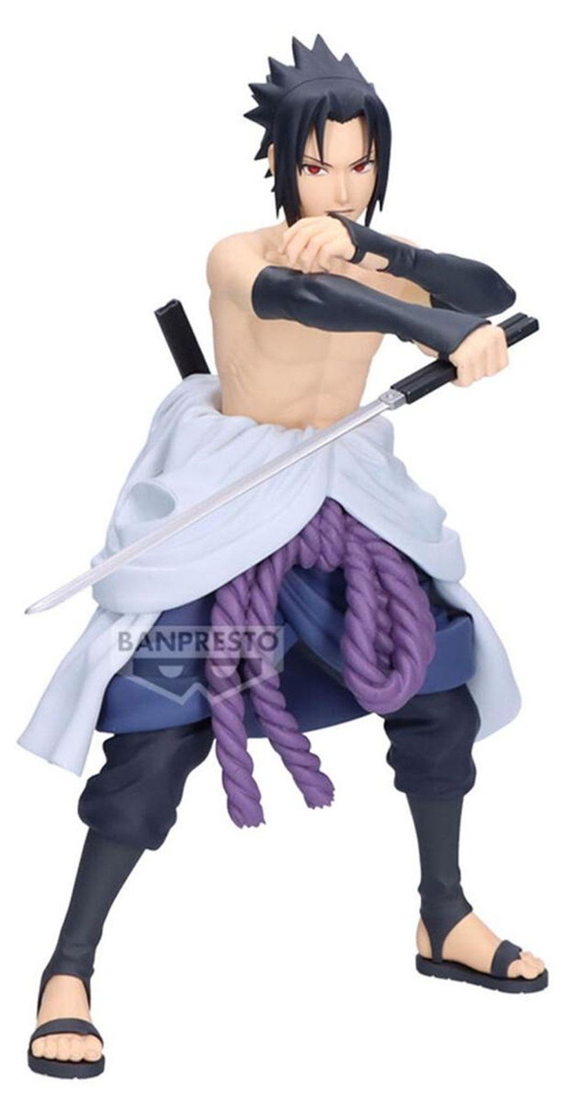 Banpresto Naruto Shippuden Grandista Sasuke Uchiha figuur, 24 cm