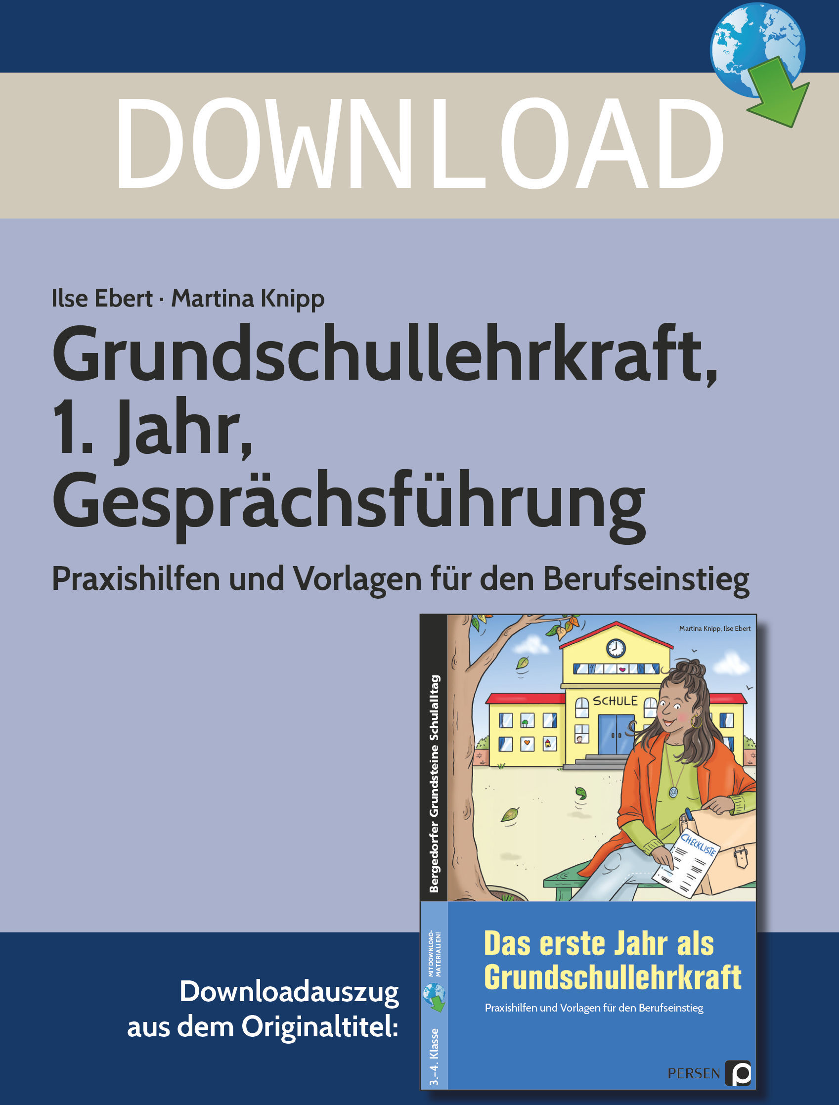 Persen Verlag Grundschullehrkraft, 1. Jahr, Gesprächsführung