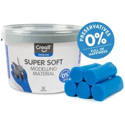 Creall Supersoft klei Blauw, 1750gr.