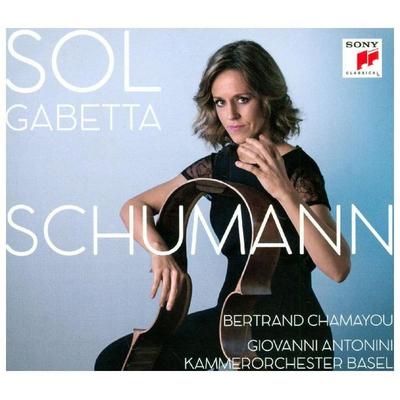 Cellokonzert op.129/Fantasiestücke/5 Stücke - Sol Gabetta,Bertrand Chamayou, CD