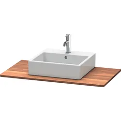 Duravit XSquare Massivholz-Konsole, 1 Ausschnitt, 1000x20x550mm, XS061E07777