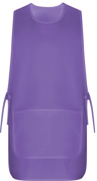 Tablier à bavette personnalisable en sergé polyester coton Arzak Raisin UNIQUE