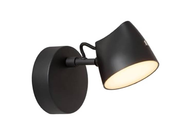 LUCIDE MILNE - Wandleuchte - LED Dim. - 1x8W 2700K - Schwarz