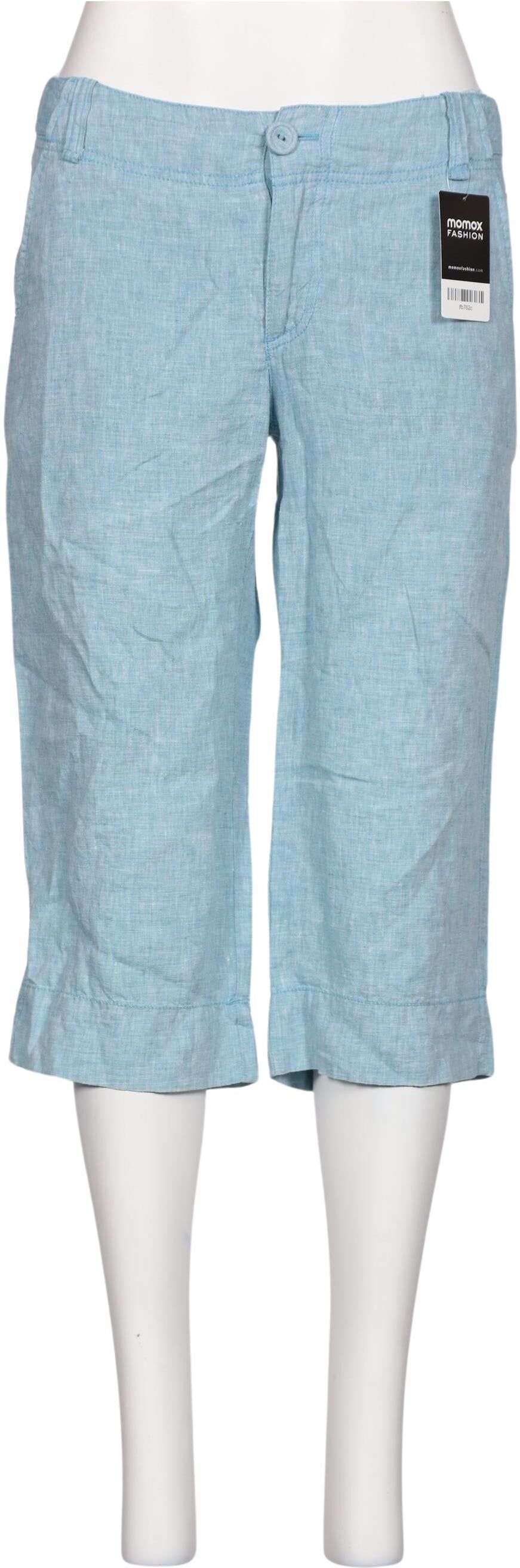 Jackpot Damen Stoffhose, Hellblau, Gr. W36, Leinen - Second Hand
