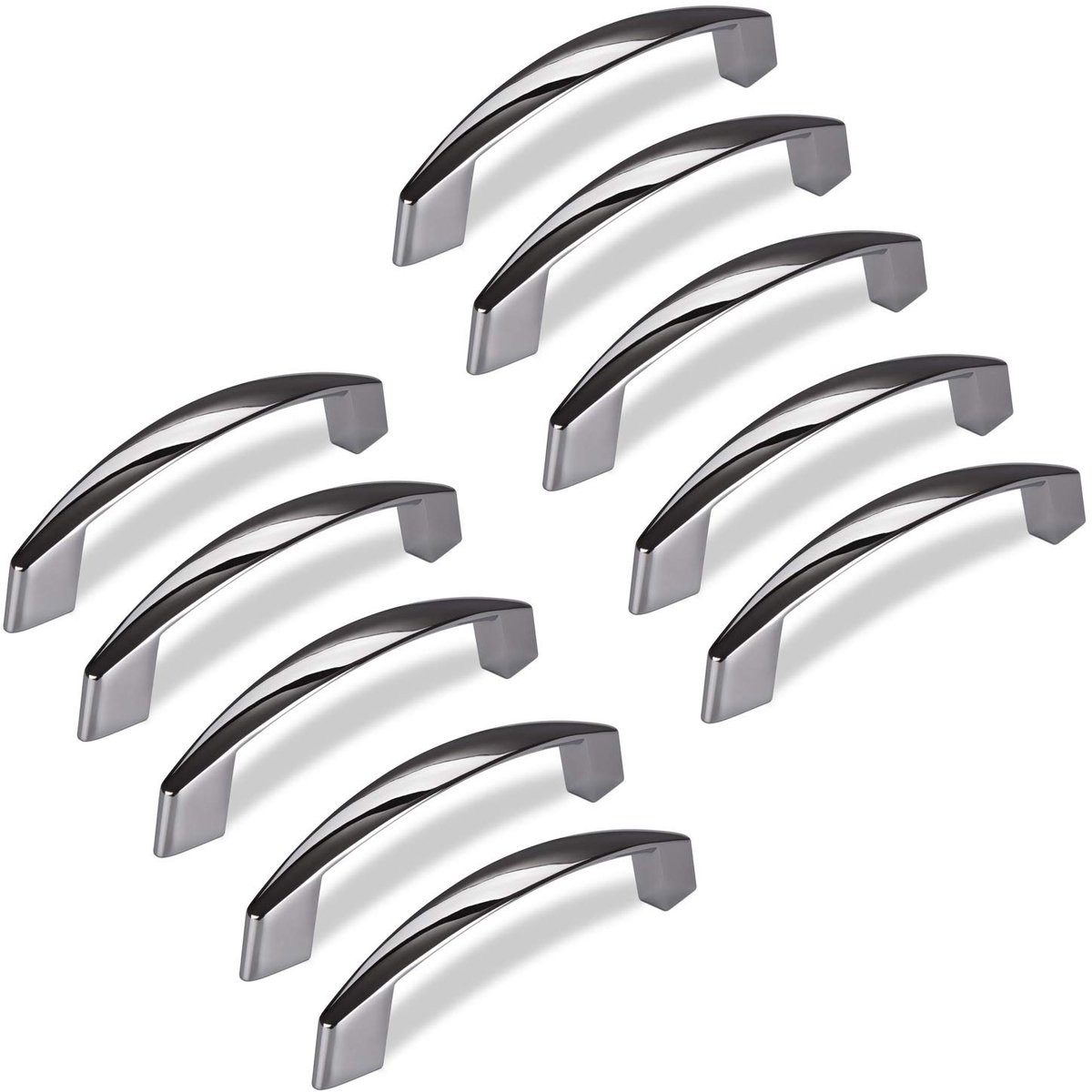 SOTECH Meubelgreep THEA Beugelhandgreep, Chroom gepolijst, Boorgatafstand: 96 mm, 10 stuks