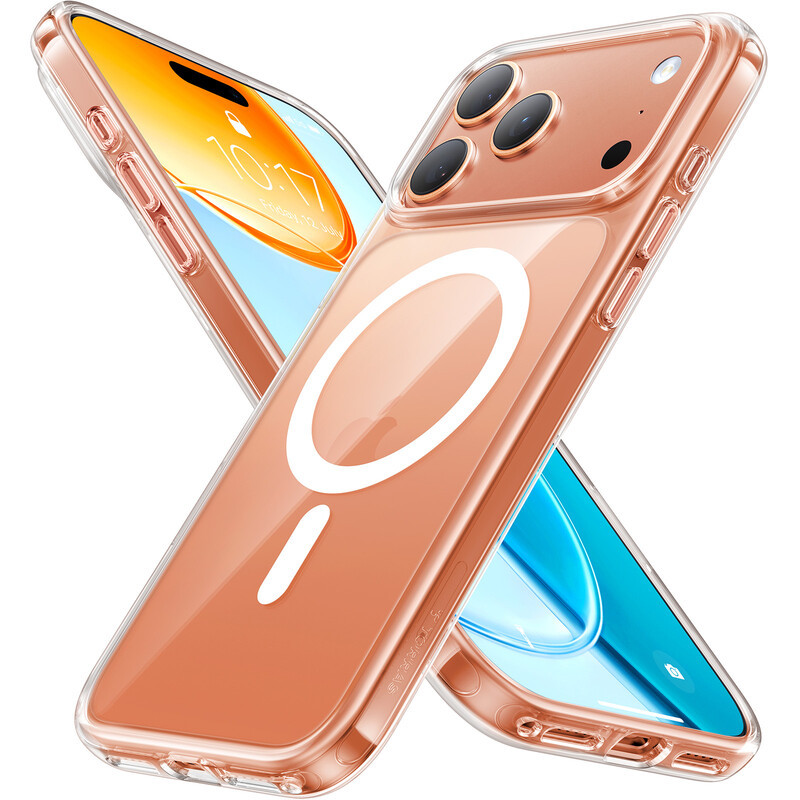 TORRAS Guardian-Magnetic serie telefoonhoesje voor iPhone 17 Pro Max / iPhone 18 Pro Max - transparant