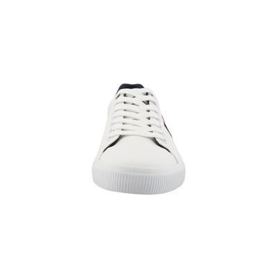 Sneaker TOM TAILOR "Tom Tailor Sneaker Low", Herren, Gr. 43, weiß, Leder, Schuhe Sneaker