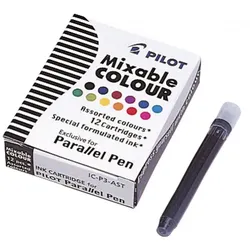 PILOT Tintenpatronen für Füllhalter Parallel Pen, sortiert
