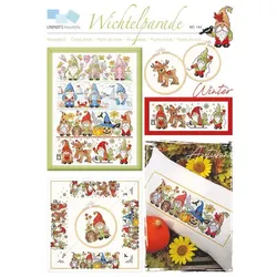 Stickvorlage "Wichtelparade"