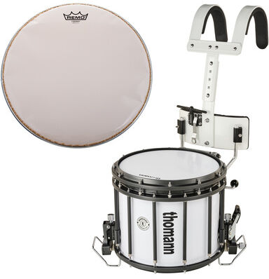 Thomann SD1412W HT + Remo Cybermax Weiß