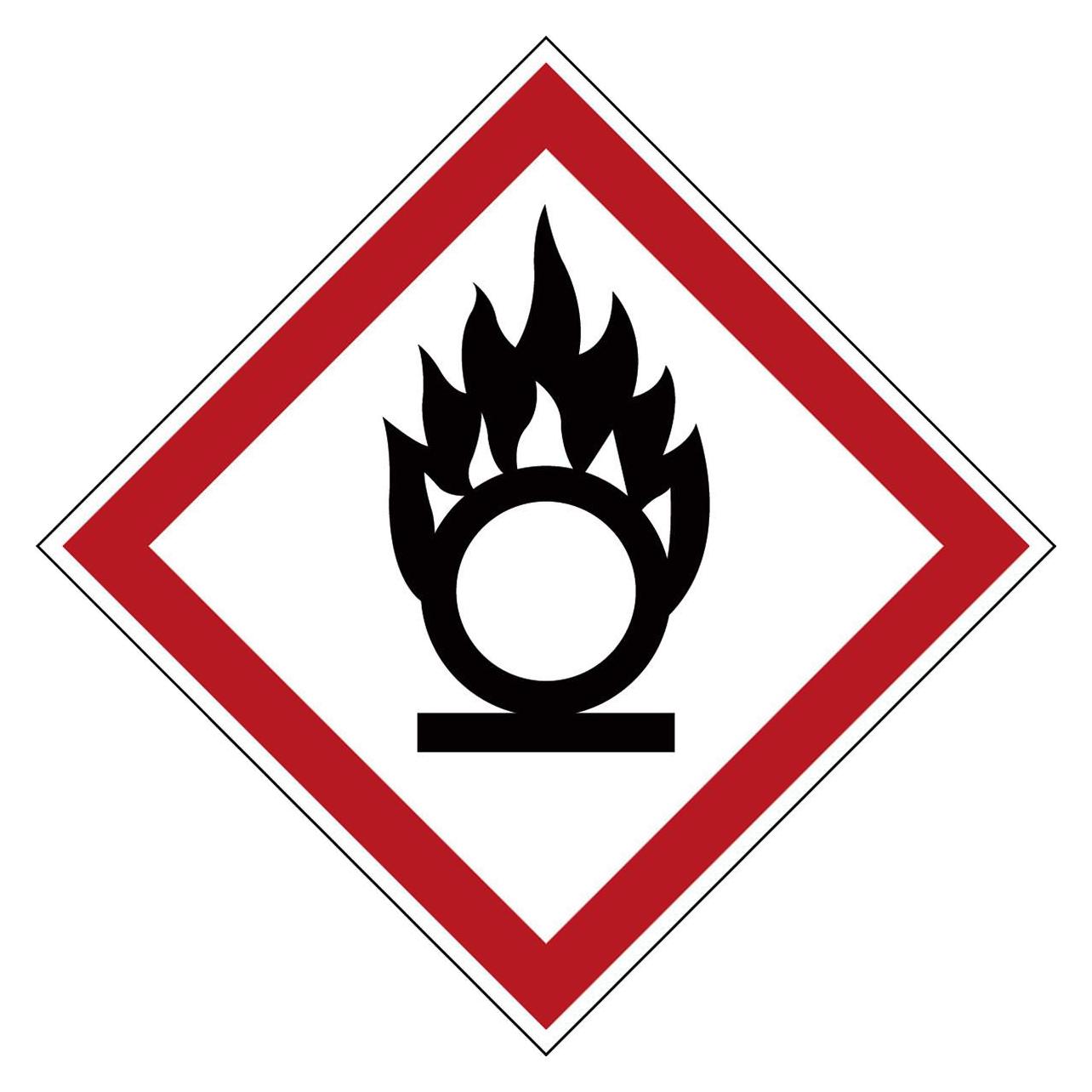Brady GHS-Piktogramme - Brandfördernd (PIC 1803-70*70-B7541-CRD)
