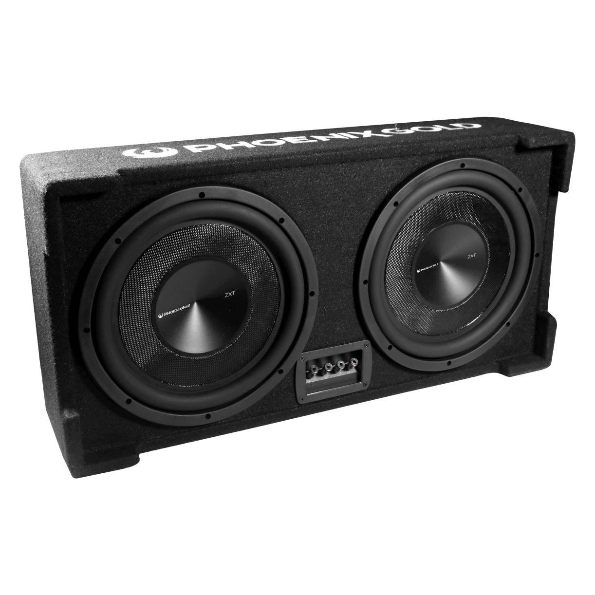 Phoenix gold ZX212PBS 1000W Max Power Slim Passive Subwoofer Box (1000 W) (ZX212PBS)