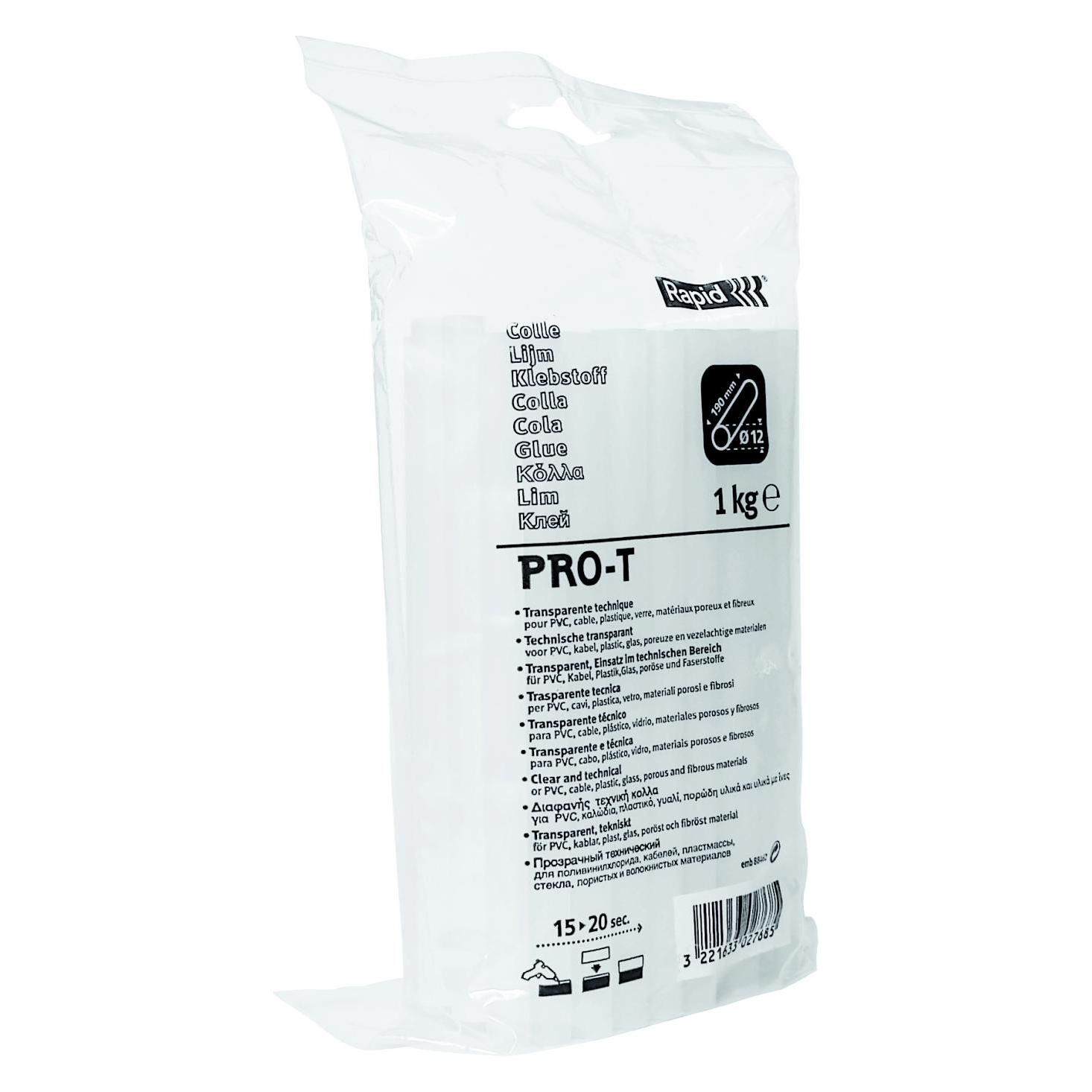 Rapid PRO-T Klebesticks Ø12x190mm 1,0 kg, Beutel (1000 g, 1x) (40302768)