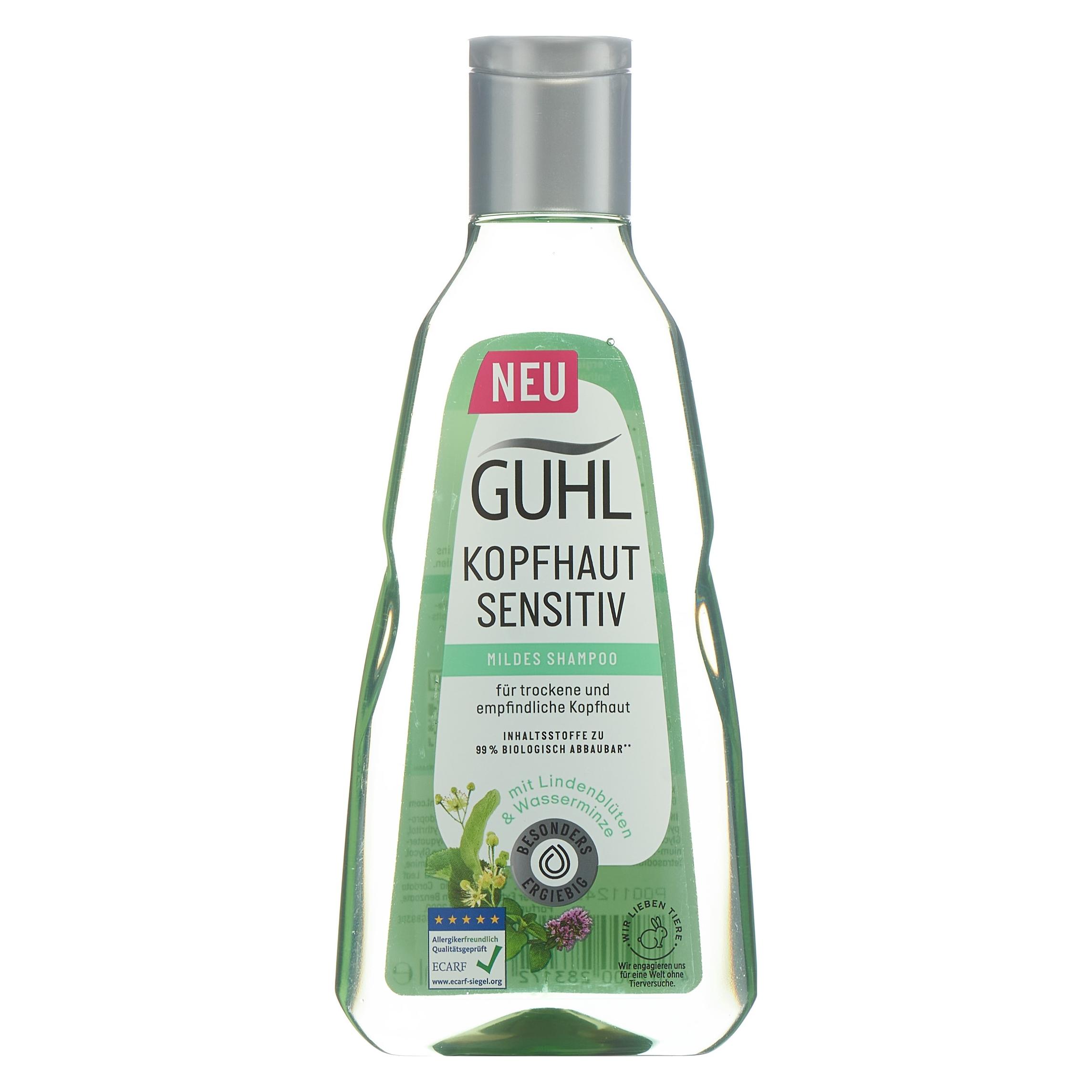 Guhl Kopfhaut Sensitiv (Flüssiges Shampoo, 250 ml) (024988)