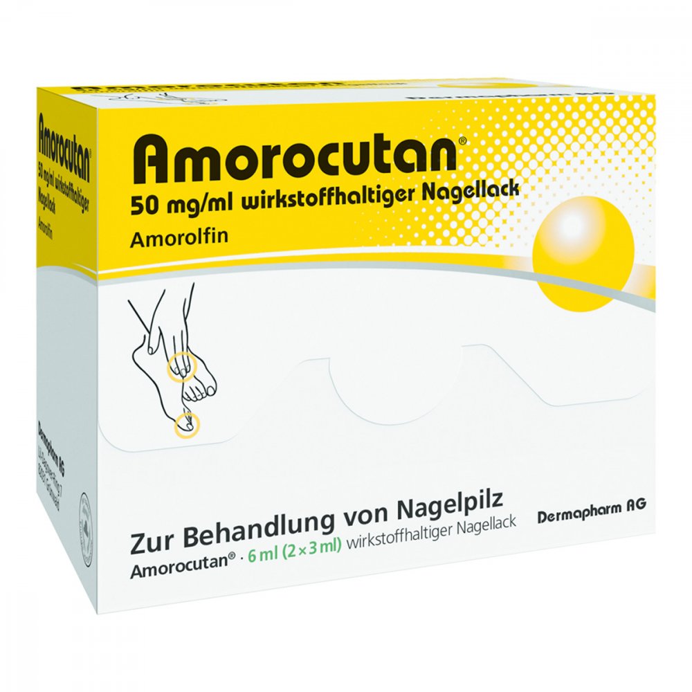 DERMAPHARM AG Amorocutan 50mg/ml bei Nagelpilz 10050559