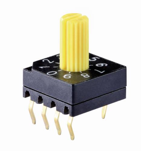 Knitter-Switch DRS 4016 DRS 4016 Codierschalter Hexadezimal 0-9/A-F Schaltpositionen 16 1St.