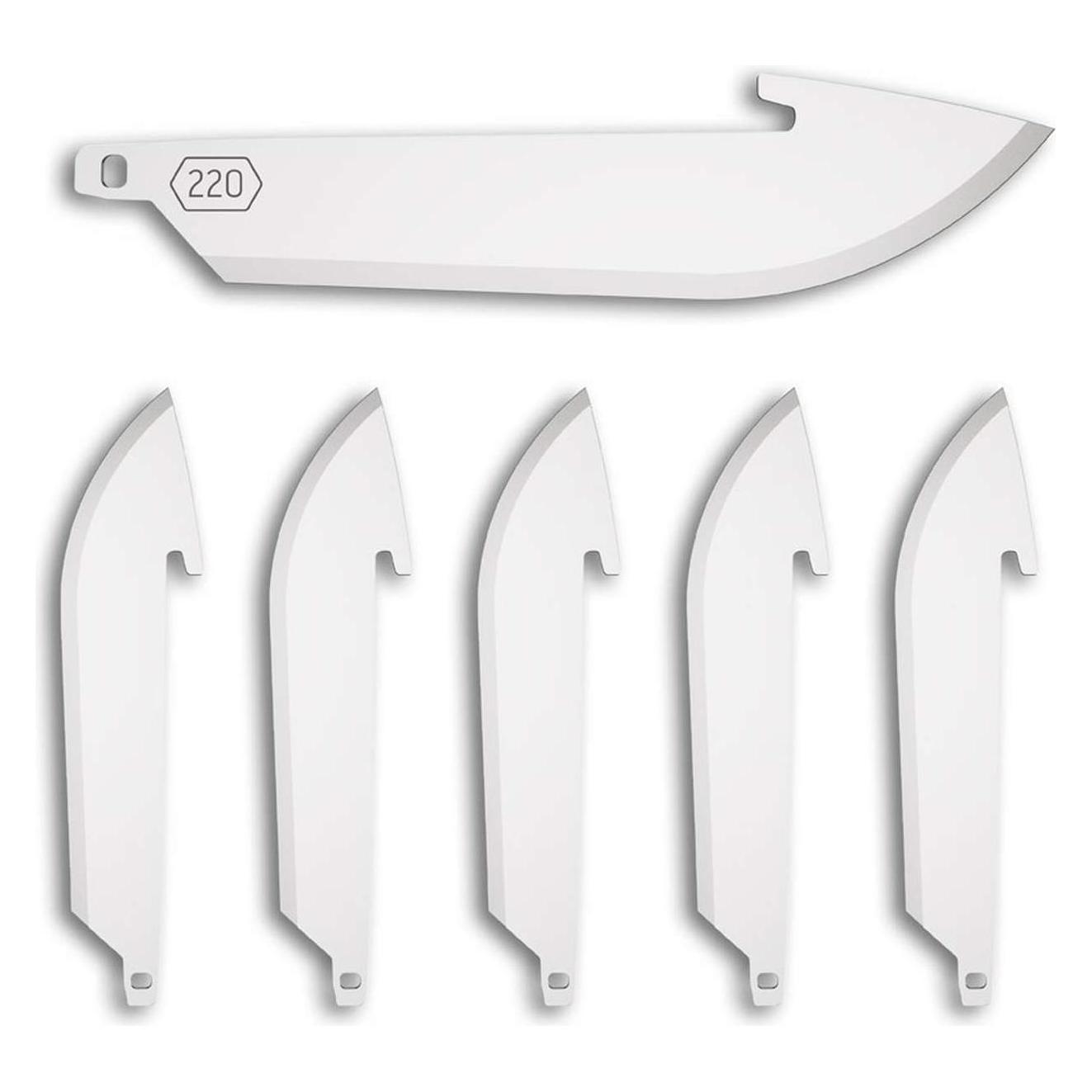 6 Outdor Edge Drop-Point 220 Klingen (22 cm) (09OE082)