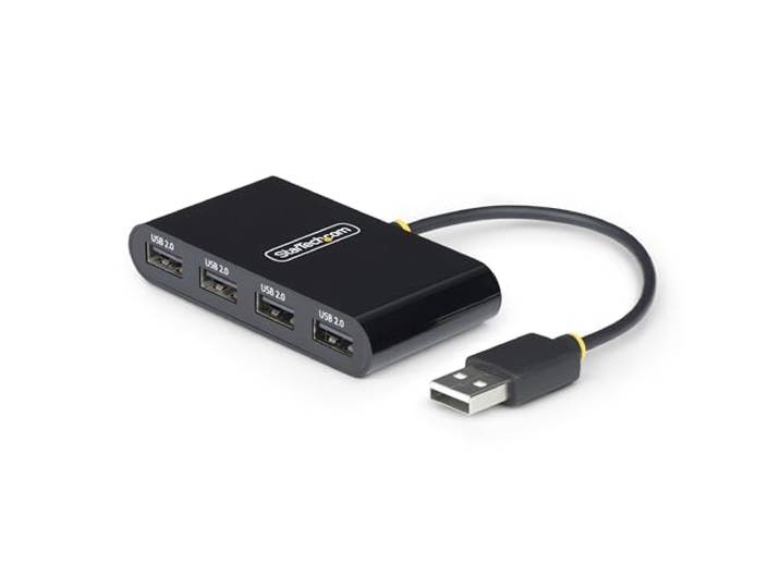 StarTech 4-Port USB 2.0 Hub, 15cm Kabel, USB-voeding (ST4200MINI2-USB-HUB)