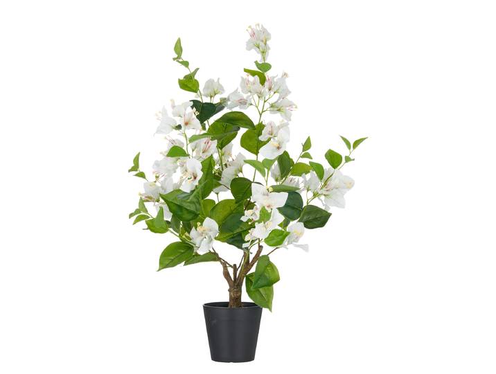 Bougainvillier artificiel 40 x 68 x 40cm Blanc