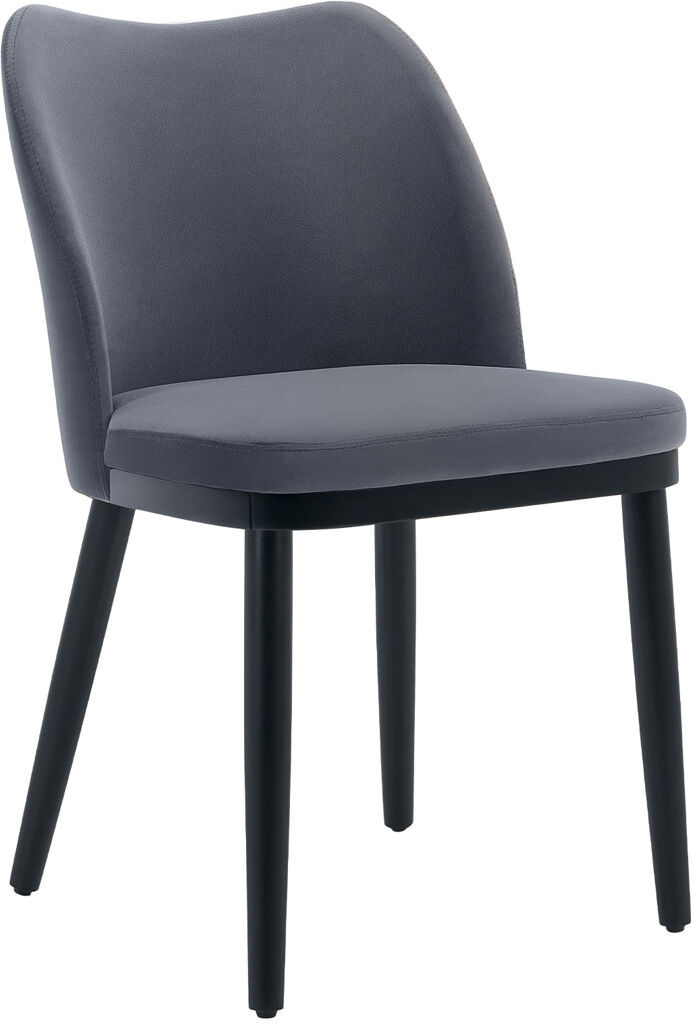 Brayden Studio Side Chair Dark Grey 78cm H X 46cm W X 50.8cm D
