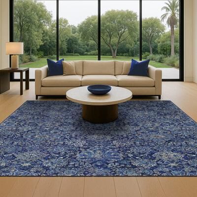 Dream Decor Rugs Provencal Wynn Floral Area Rug