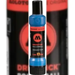 MOLOTOW Permanentmarker Dripstick 862DS nachfüllbar 3mm tulpenblau Packung mit 6 Stück
