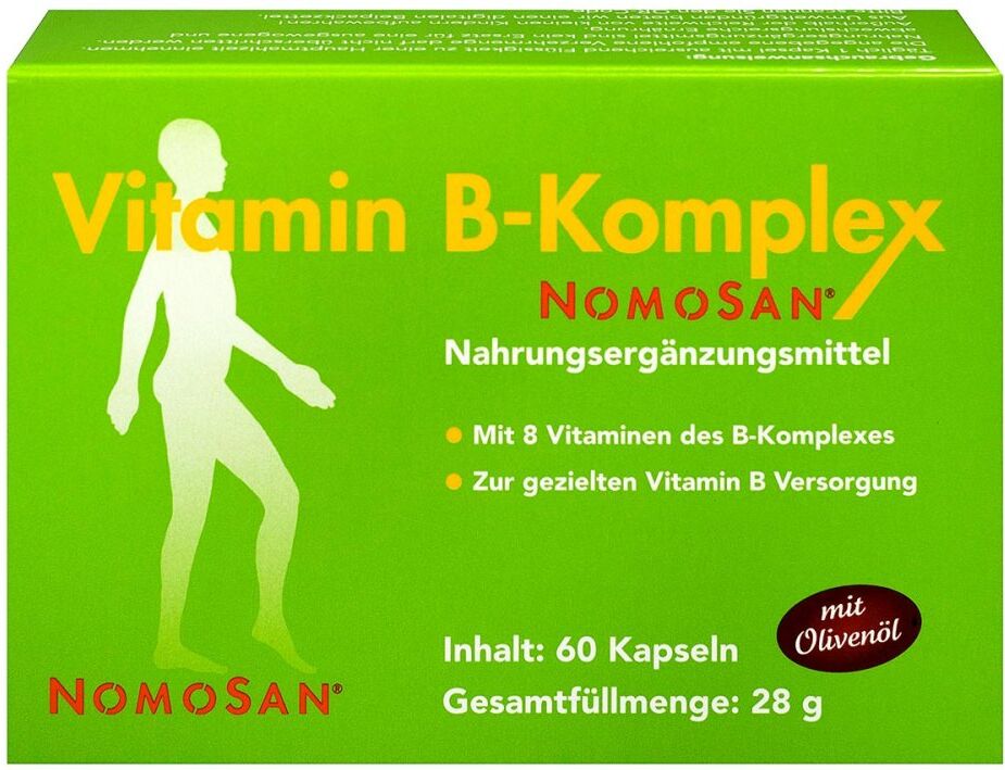 Vitamin B-komplex Nomosan Kapseln